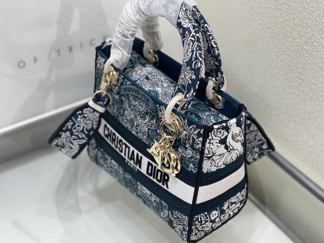 Dior Lady Women Shoulder Bags 24*20*11cm