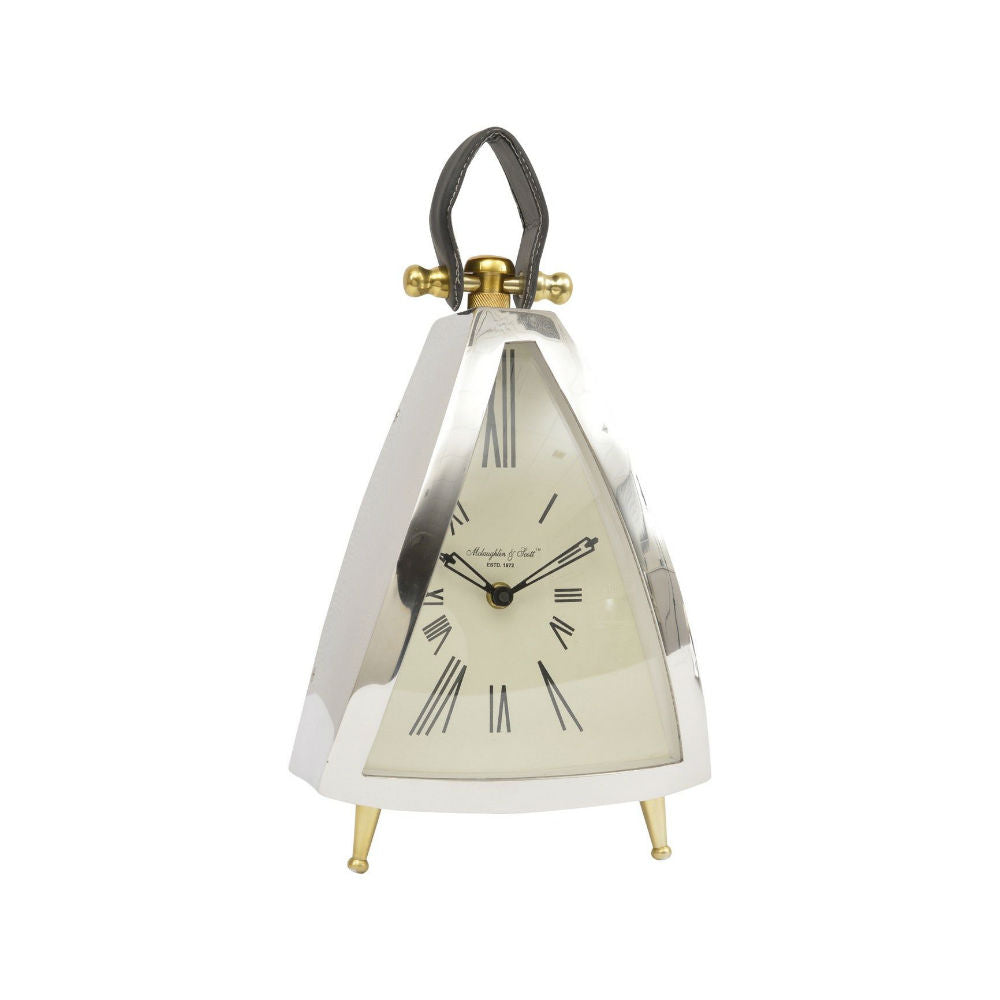 Isosceles Curved Front Mantle Clock Large 36cm