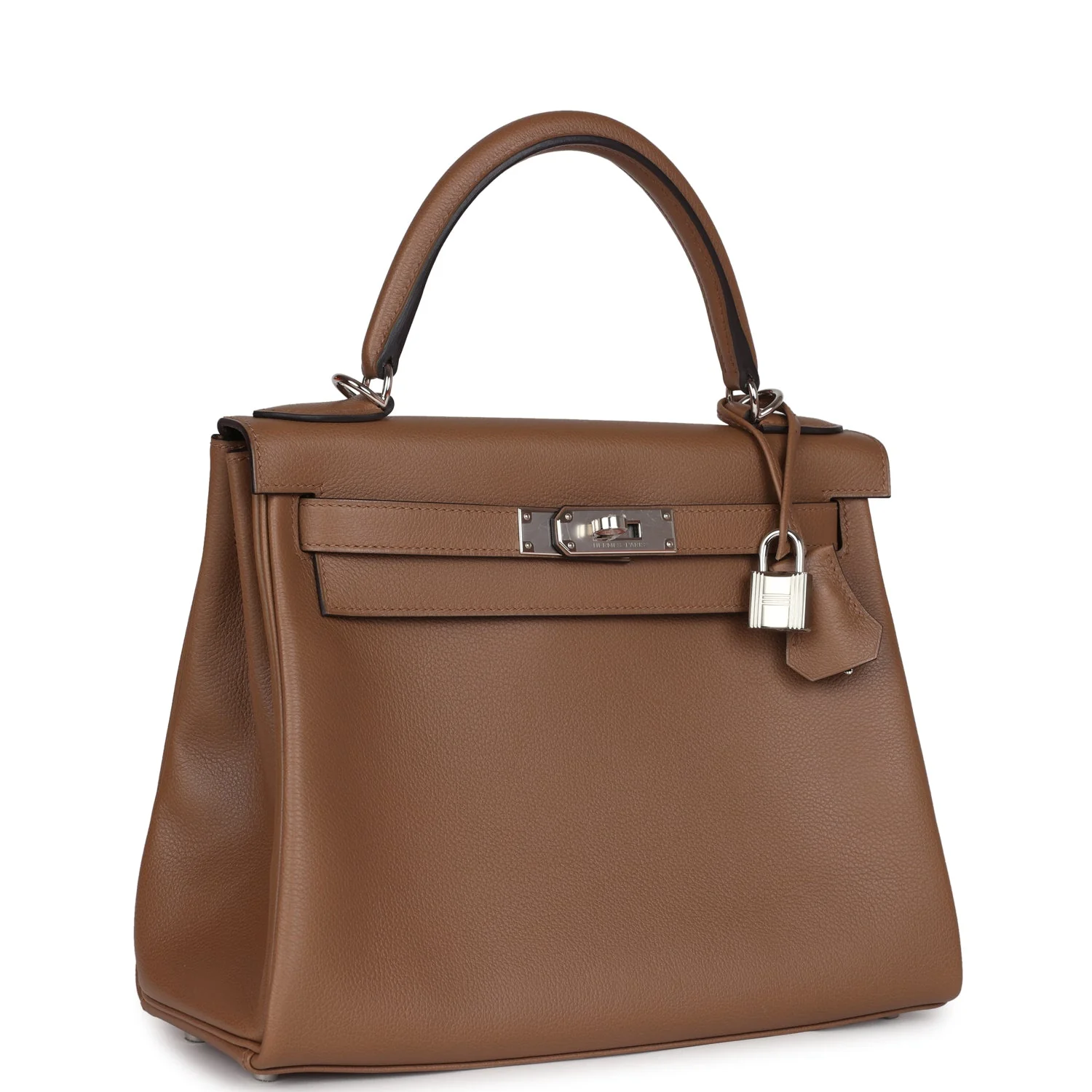 Hermes Kelly Retourne 28 Alezan Evercolor Palladium Hardware