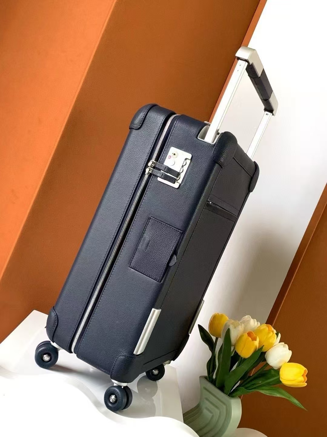 Hermès black suitcase