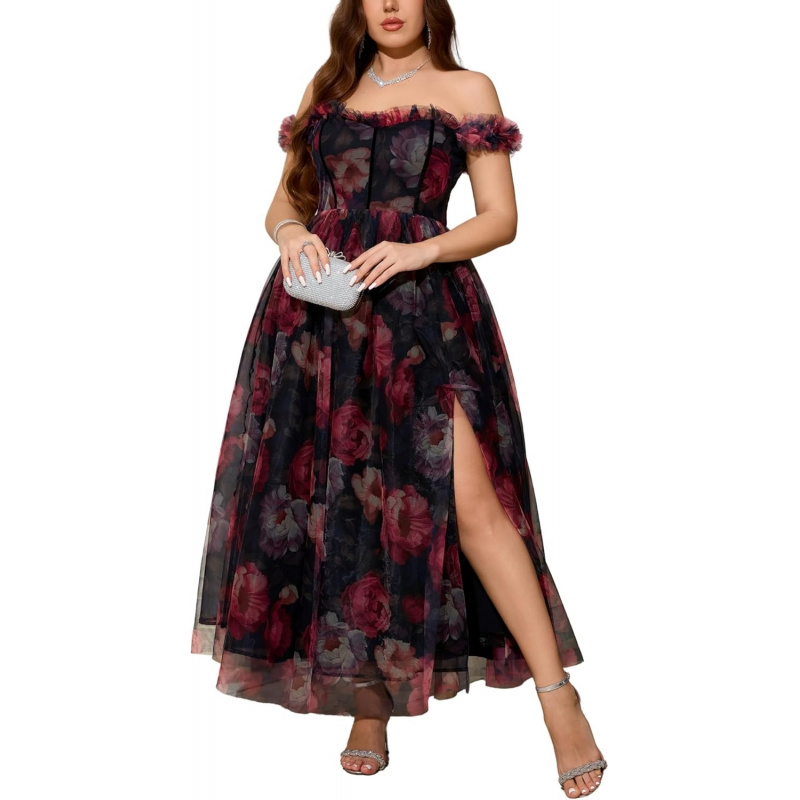 Women's Plus Size Formal Party Cocktail Dress