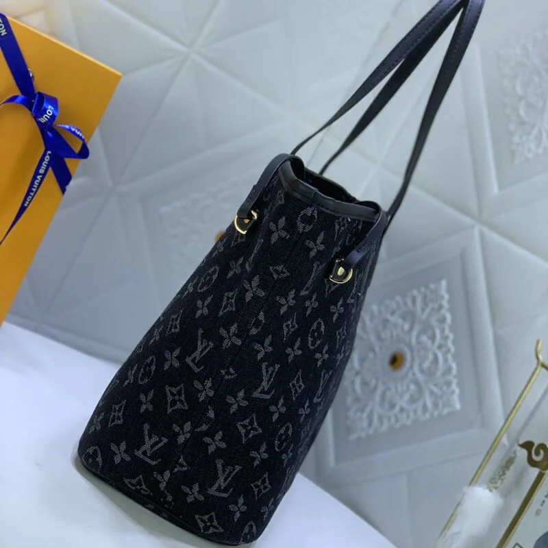 Louis Vuitton Denim Materials Neverfull Mm
