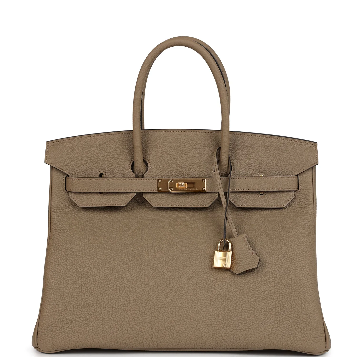 Hermes Birkin 35 Beige Marfa Togo Gold Hardware