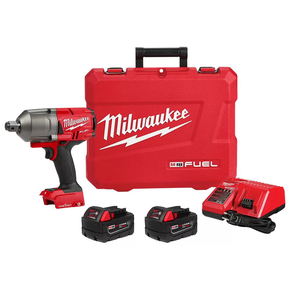 Milwaukee Pre-Sale 2864-22R M18 FUEL 18V ONE-KEY High Torque Impact Wrench 3/4 Friction Ring