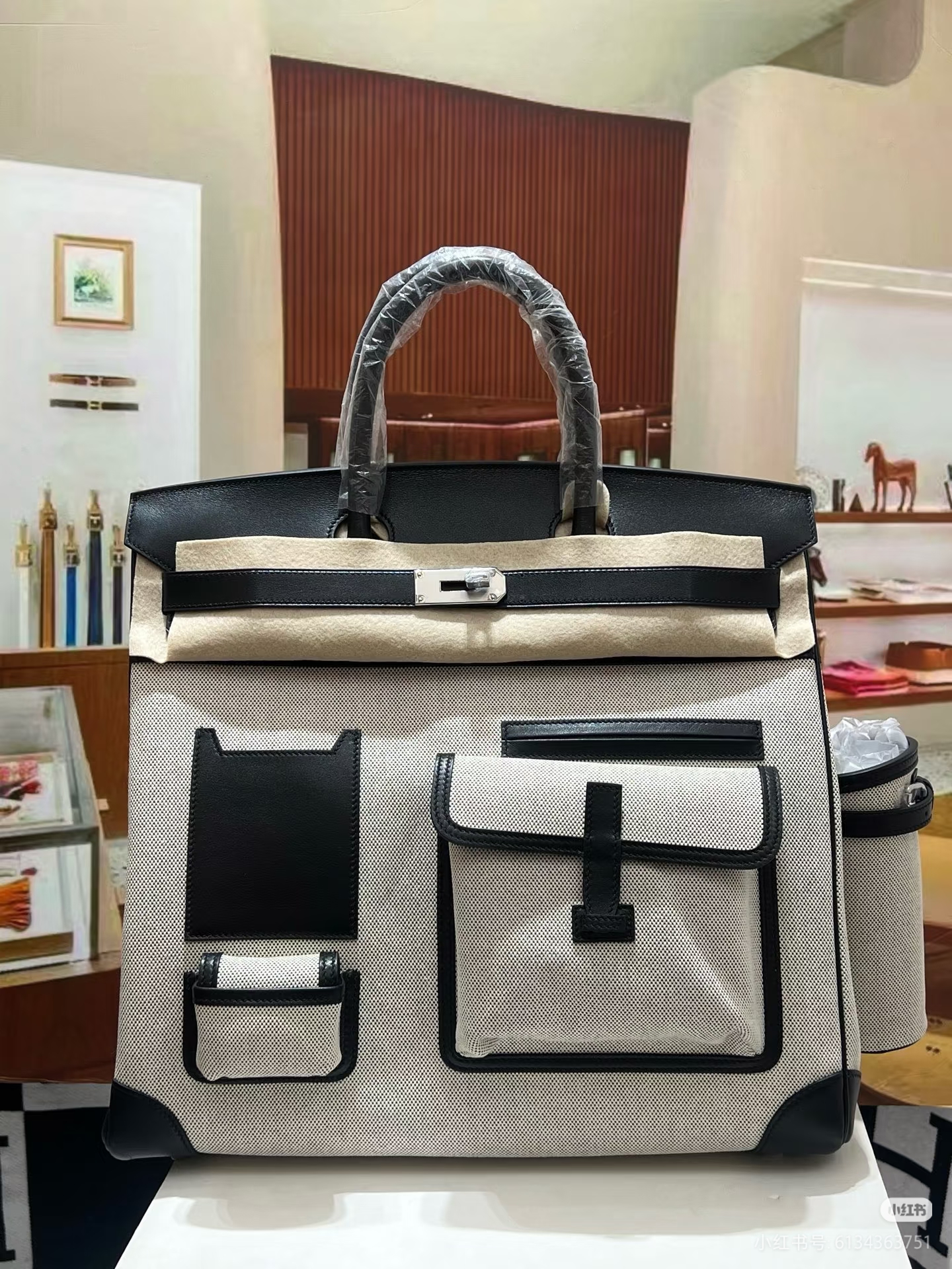 Hac 25-40 Cargo Silver Hardware Custom - Artisantouchss