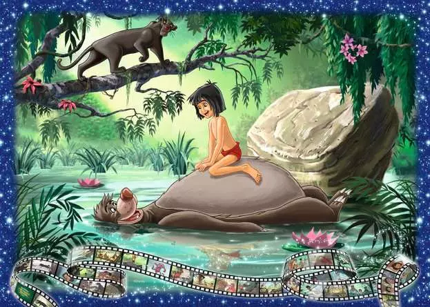 Jigsaw Puzzle Jungle Book - 1000 Pieces Puzzle