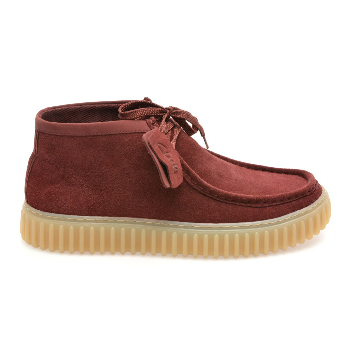 Ghete CLARKS visinii, TORHILL HI, din piele intoarsa