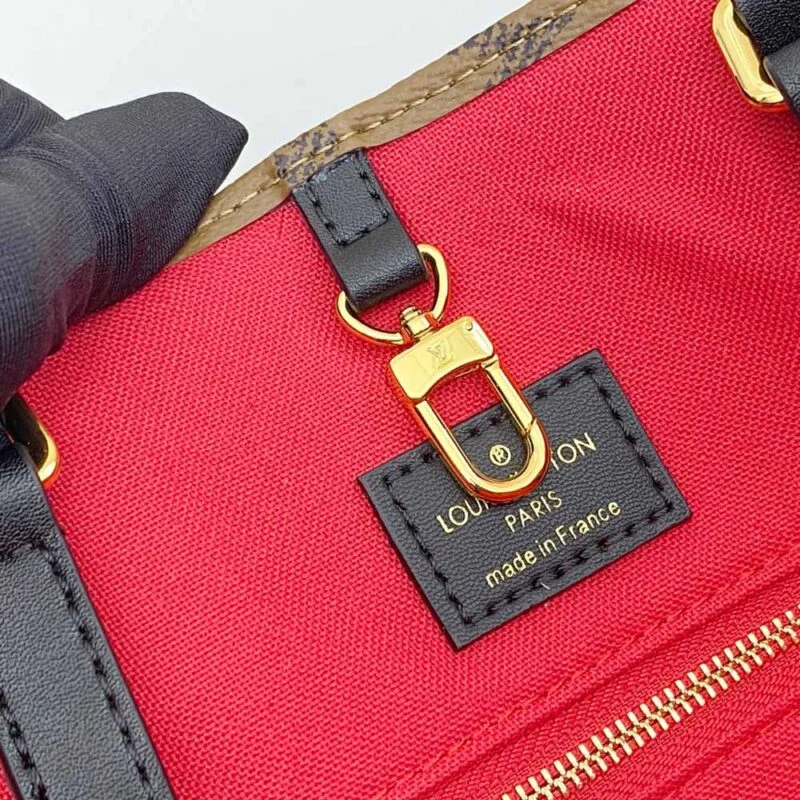 Louis Vuitton Onthego Gm-M45320 41Cm Blk/Blue/Red