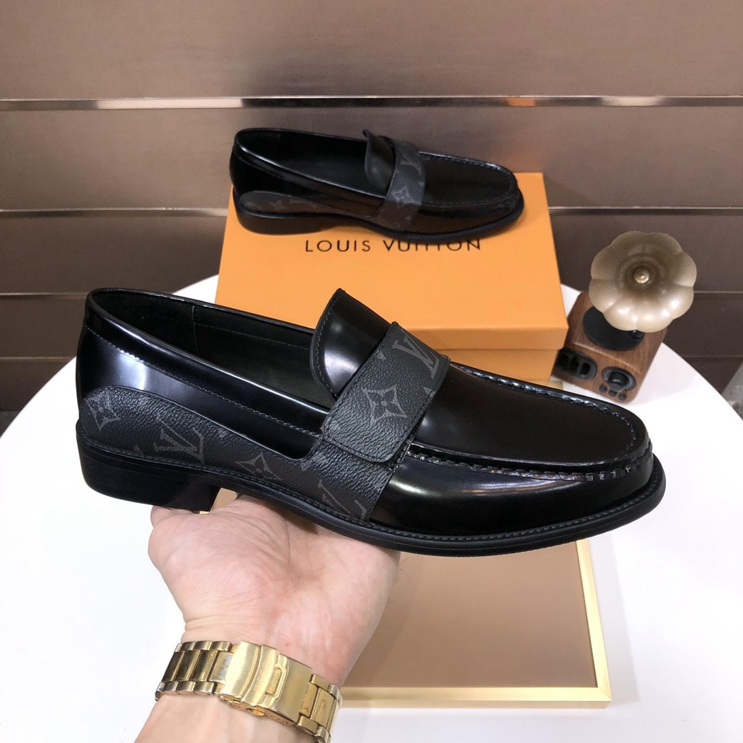 L X V Men's new high qualityLoafers detail 4