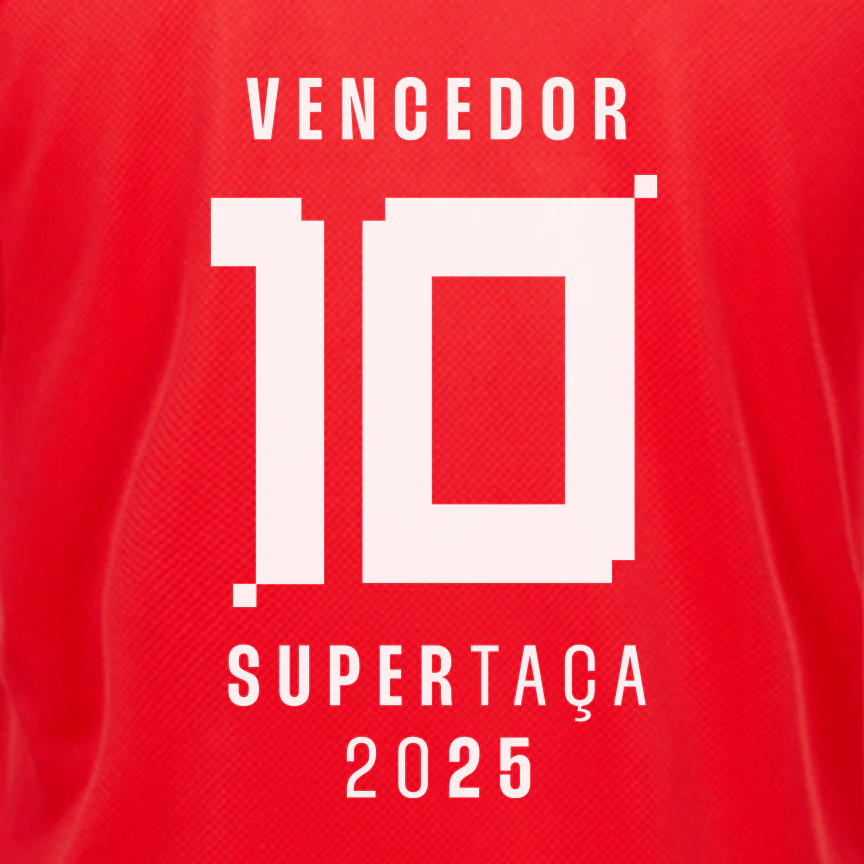 Camisola Benfica Principal Vencedor Superta?a 2025 - MODELO EXCLUSIVO! ????