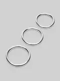 Bad Kitty Metal Cock Ring with Ball Divider