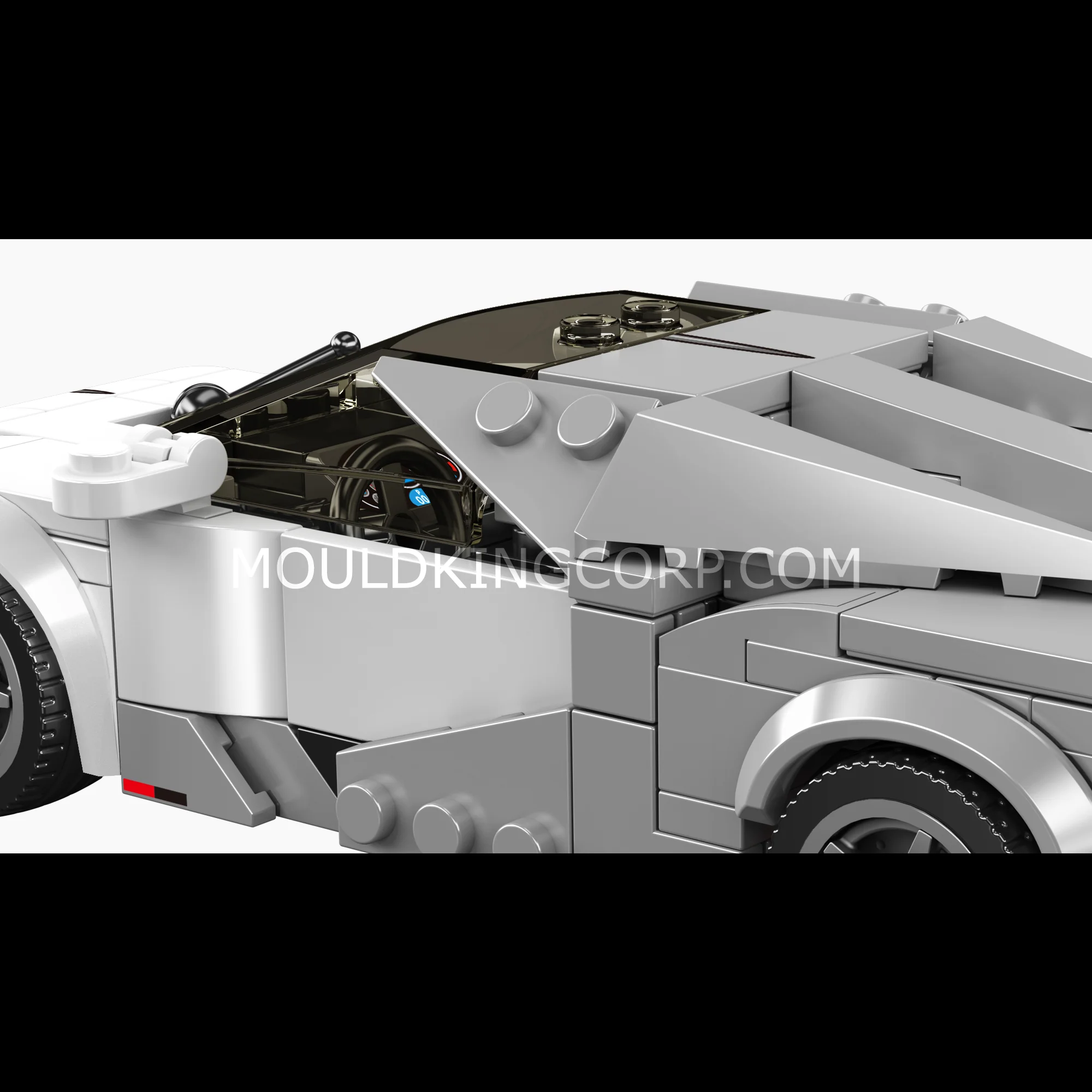 Mould King 27102 Tourbillon Hybrid Sports Car Building Set | 351 Pcs