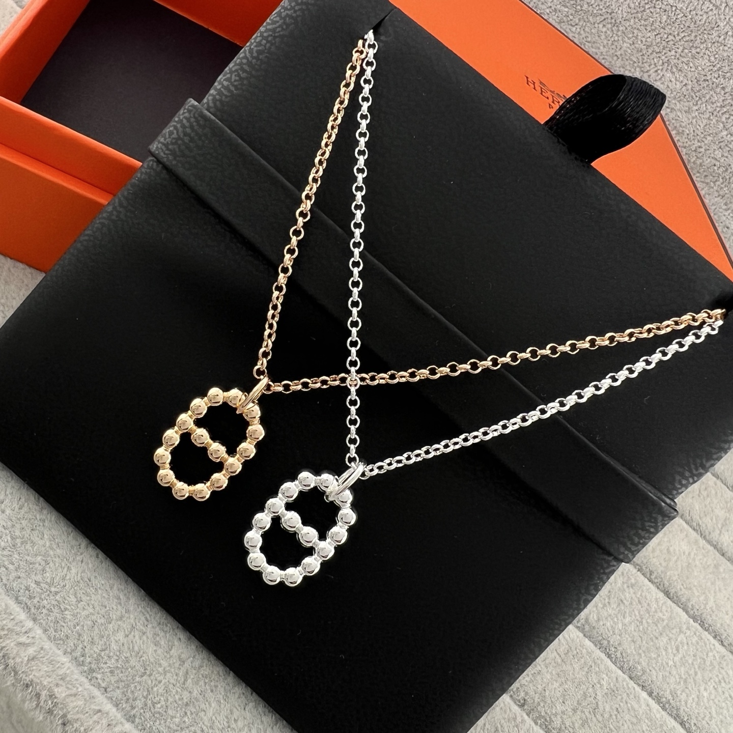 beaded clasp necklace - Artisantouchss