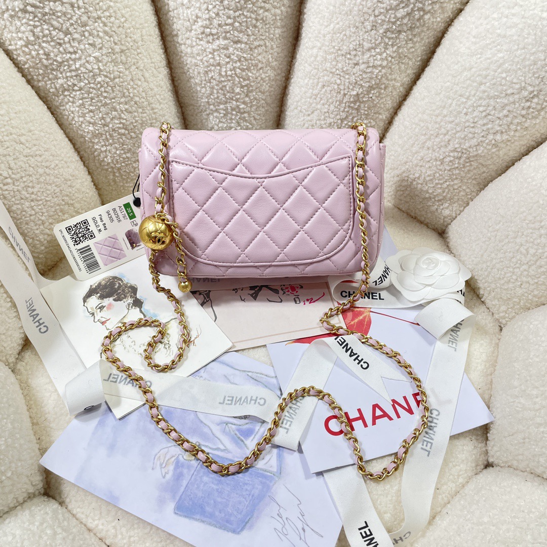 Chanel AS1787 Shoulder Bags Sheepskin 20cm