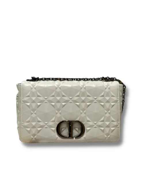 Large Caro Bag White/Black For Women 11.5in/29cm