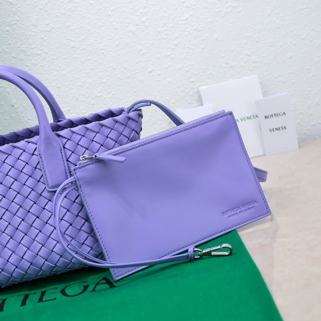 Bottega Veneta Mini Cabat Purple, For Women, Women’s Bags 7.9in/20cm