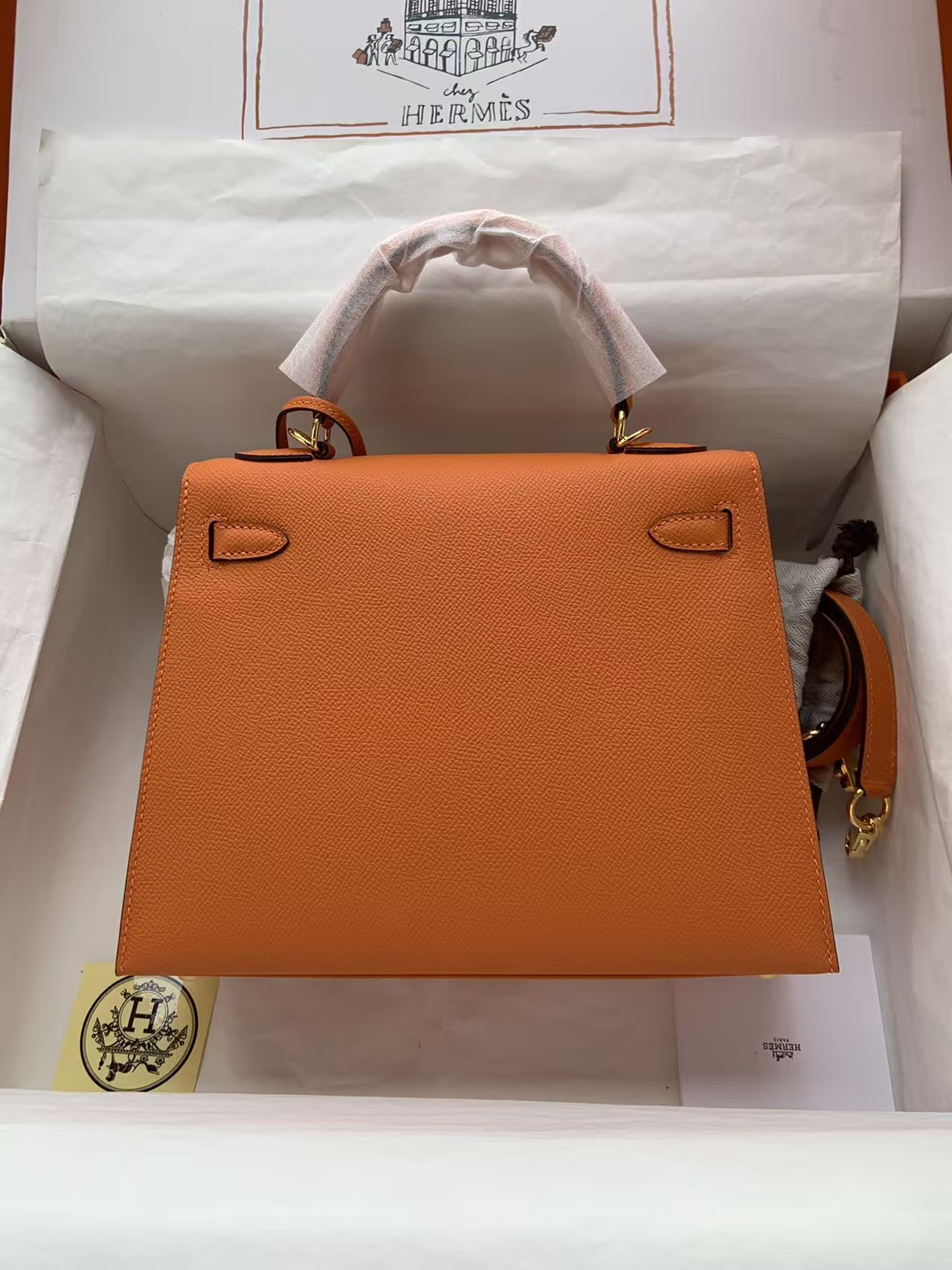 Hermes Kelly 28cm Customized Premium Calfskin（Top version）