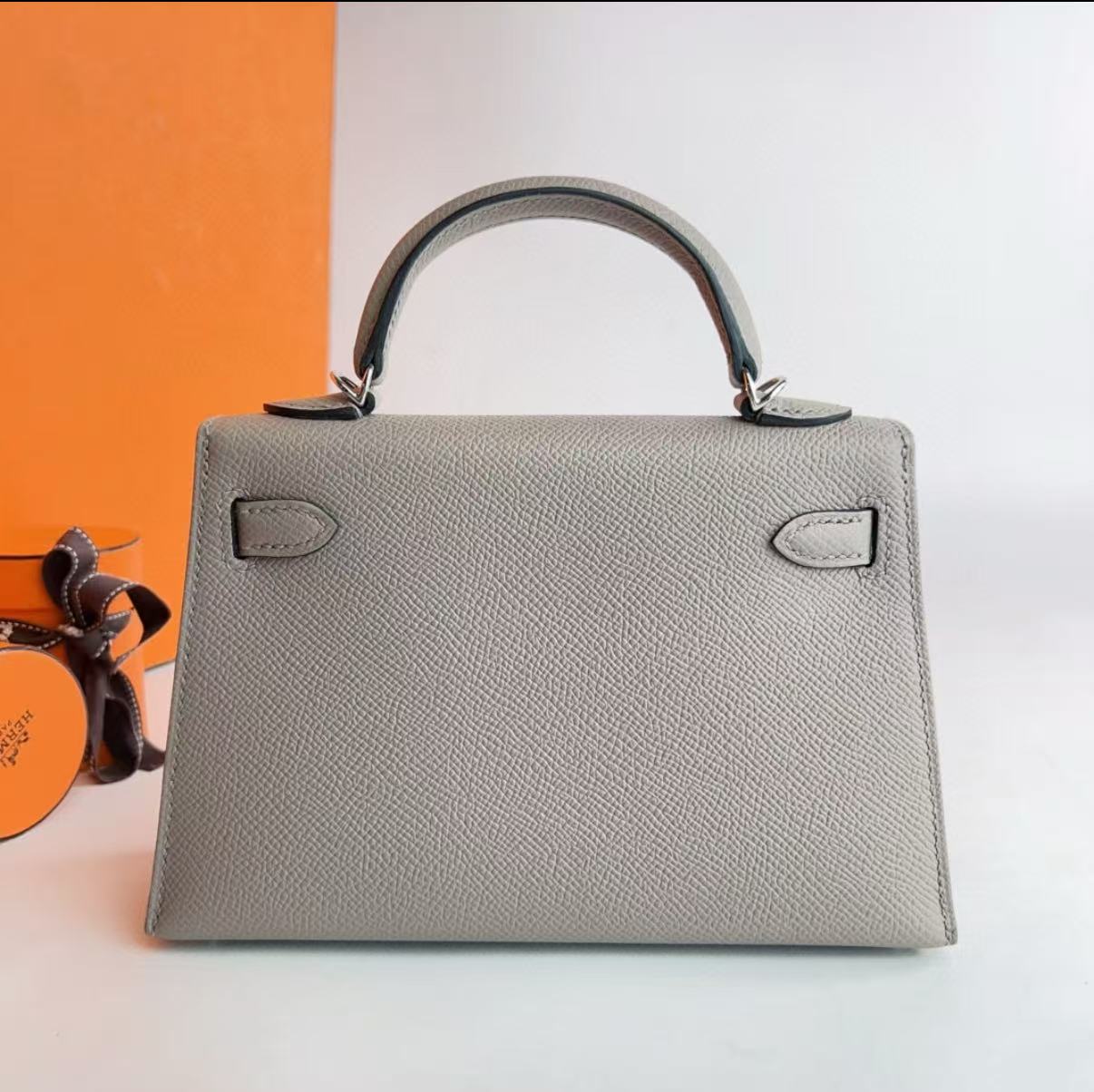 Kelly mini 20 Seagull Grey custom - Artisantouchss