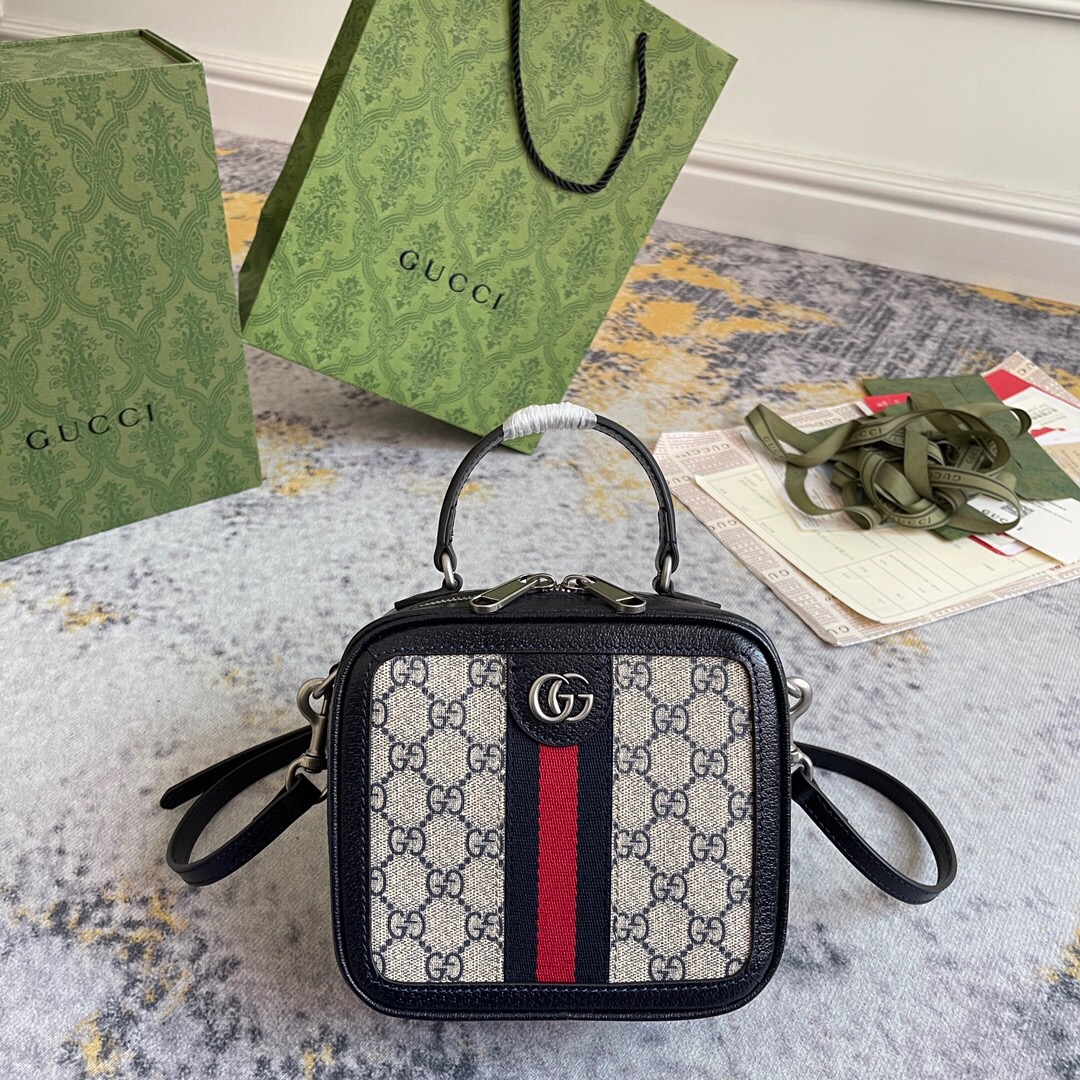 Gucci Ophidia GG Mini Shoulder Bags 17.5*16.5*9.5cm