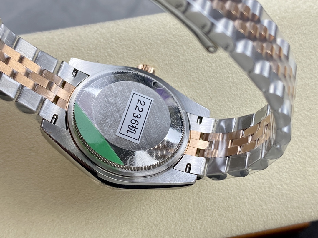 Rolex Datejust 31mm Stainless Steel and Rose Gold m278241 0030 Rhodium Roman VI Jubilee
