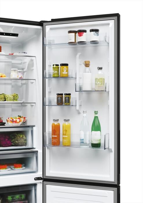 CANDY - Frigorifero combinato CNCQ2T620EB Classe E 409 lt-Black