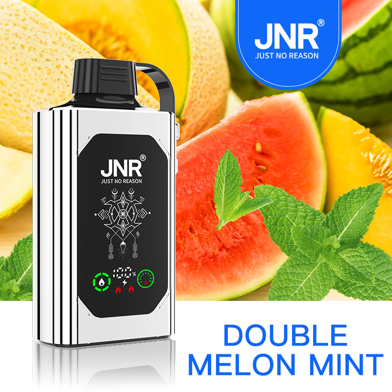 JNR Shisha Hookah Box 30K Disposable Vape-Double Melon Mint