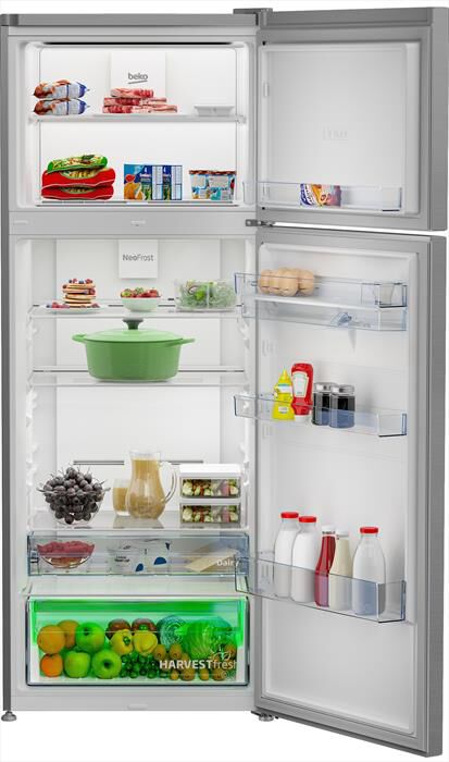 BEKO - Frigorifero 2 porte RDNE455E40DXBN Classe E 406 lt-Argento