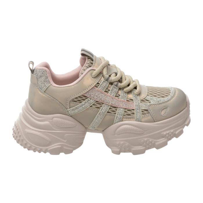 Pantofi sport FLAVIA PASSINI nude, 2056, din piele naturala