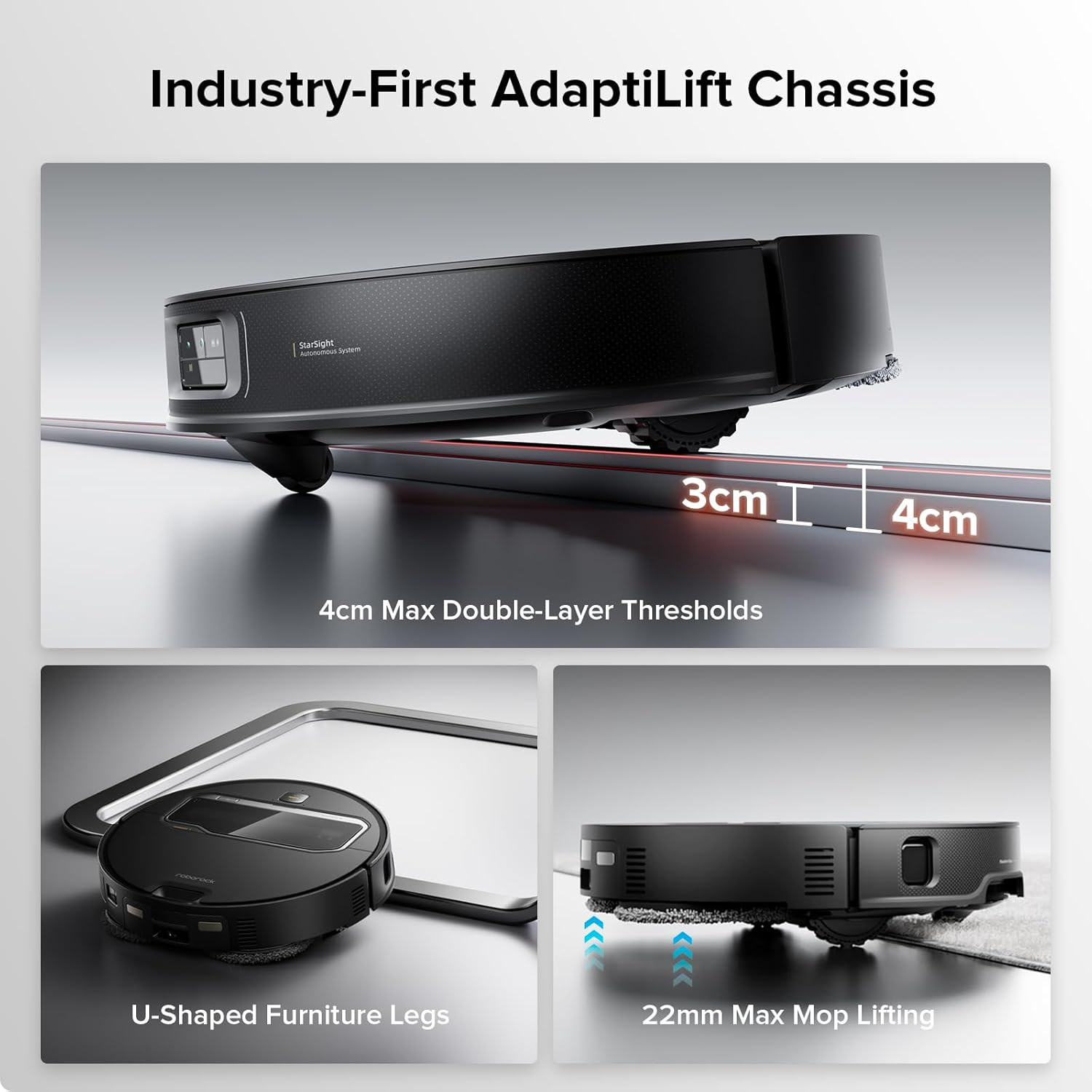 ⚡️Factory direct sales⚡️ Z70 Ultra-Smart Robot Vacuum with Mechanical Arm, 22,000Pa Suction & Hot Water Mop