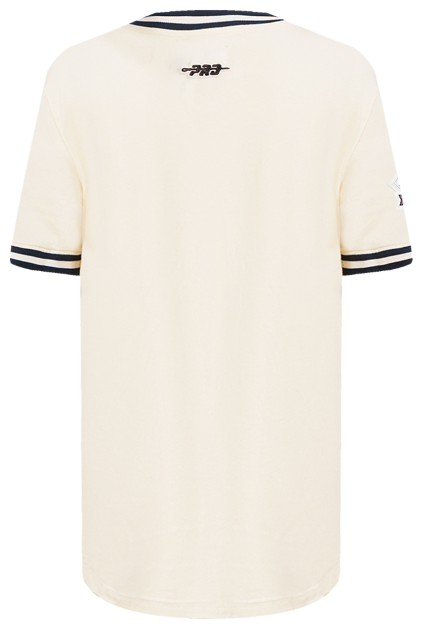 Pro Standard Houston Astros Retro Classic Ss Striped Rib Tee