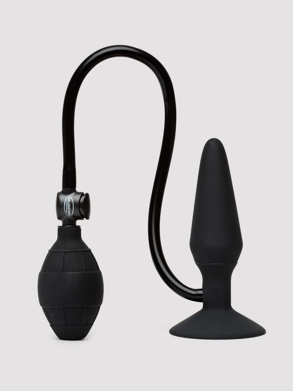 Inflatable Silicone Large Butt Plug