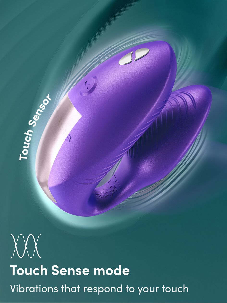 We-Vibe Chorus Pro Cosmic Purple App and Remote Controlled Couple's Vibrator