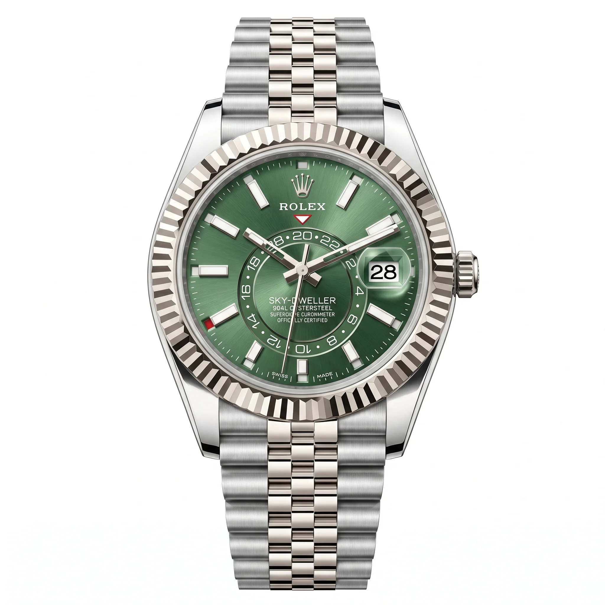 Rolex Sky-Dweller 336933 Oystersteel & White Gold 