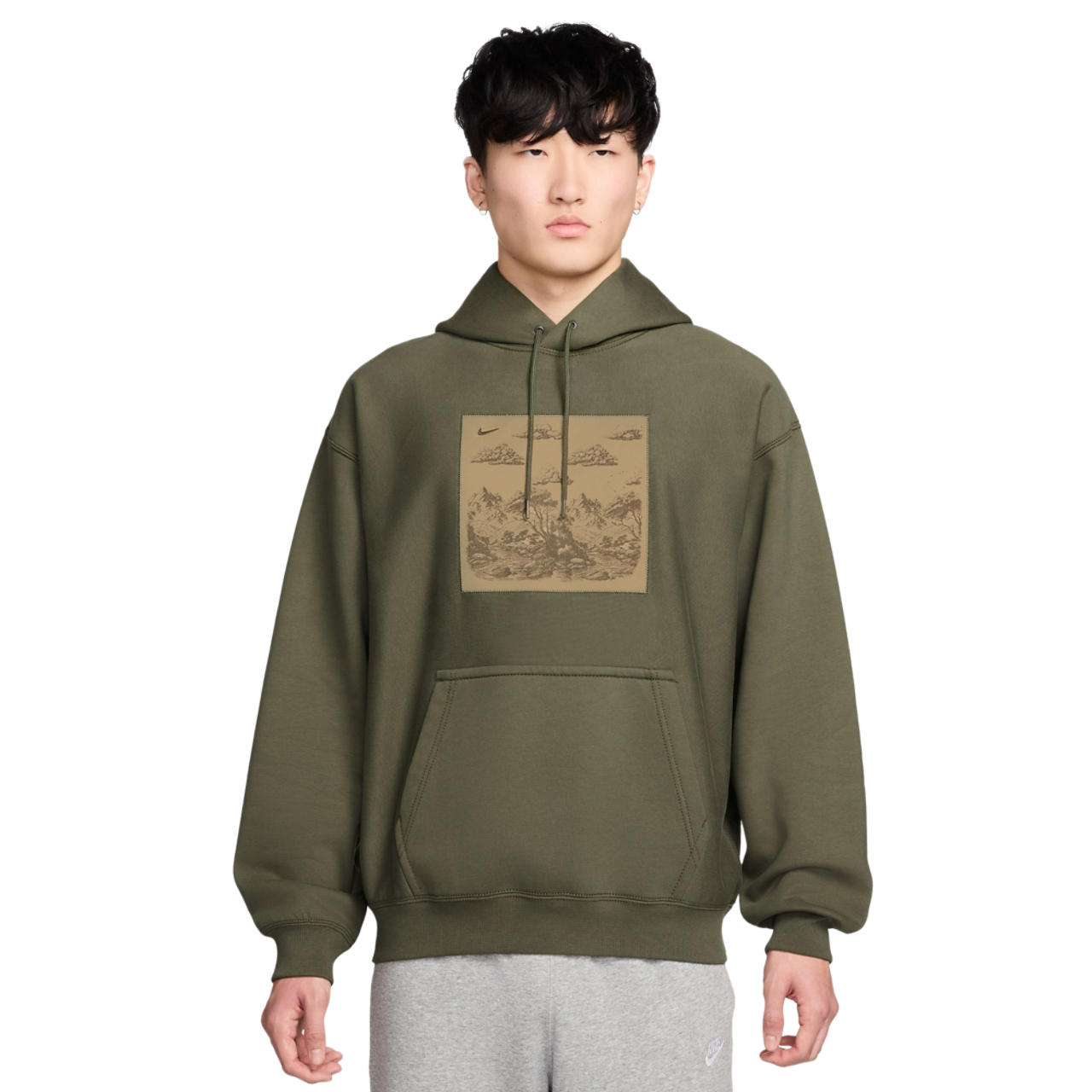 Nike NL Solo Swoosh Pullover Hood Gfx
