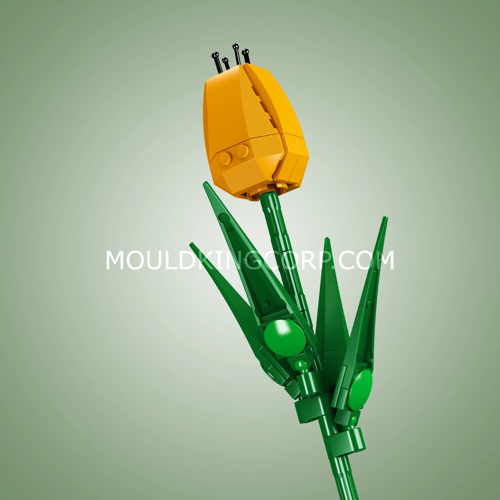 Mould King 24012 Tulip Bud Artificial Building Set | 83 PCS