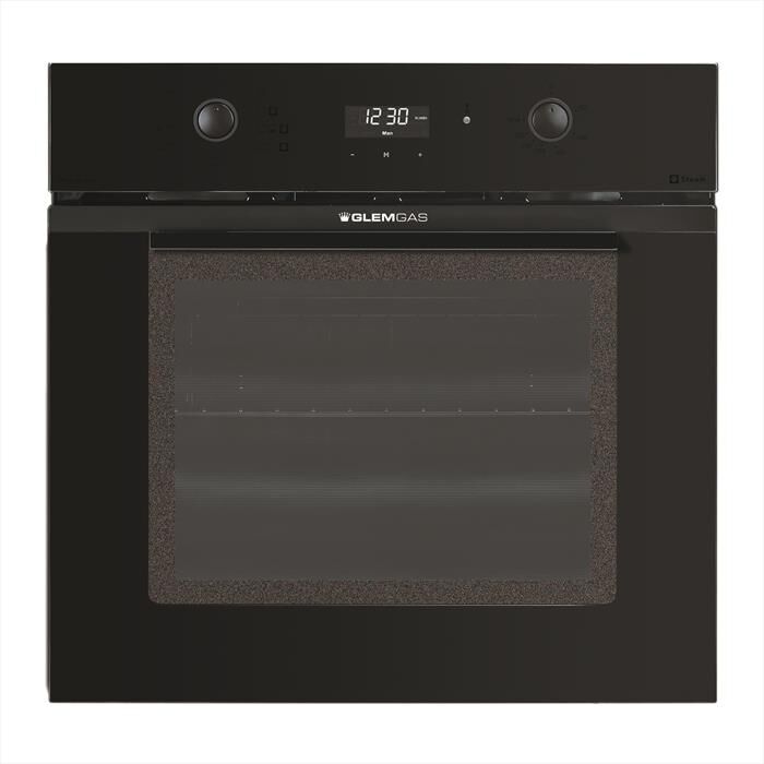 GLEM GAS - Forno incasso elettrico GFU98BK-S6V3 Classe A-Nero Lucido