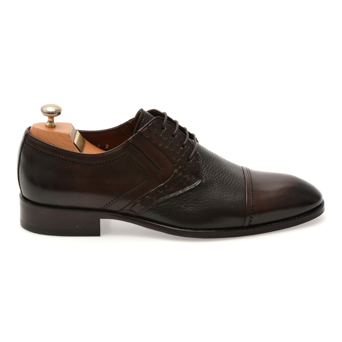 Pantofi eleganti LE COLONEL maro, 32724, din piele naturala