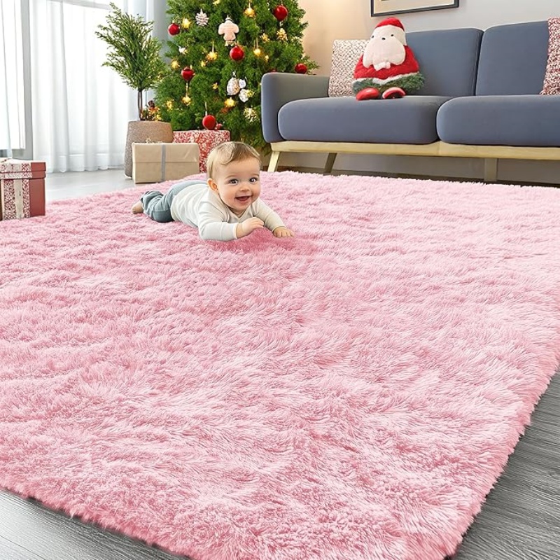 6x9 Machine Washable Large Area Rugs for Living Room, Bedroom