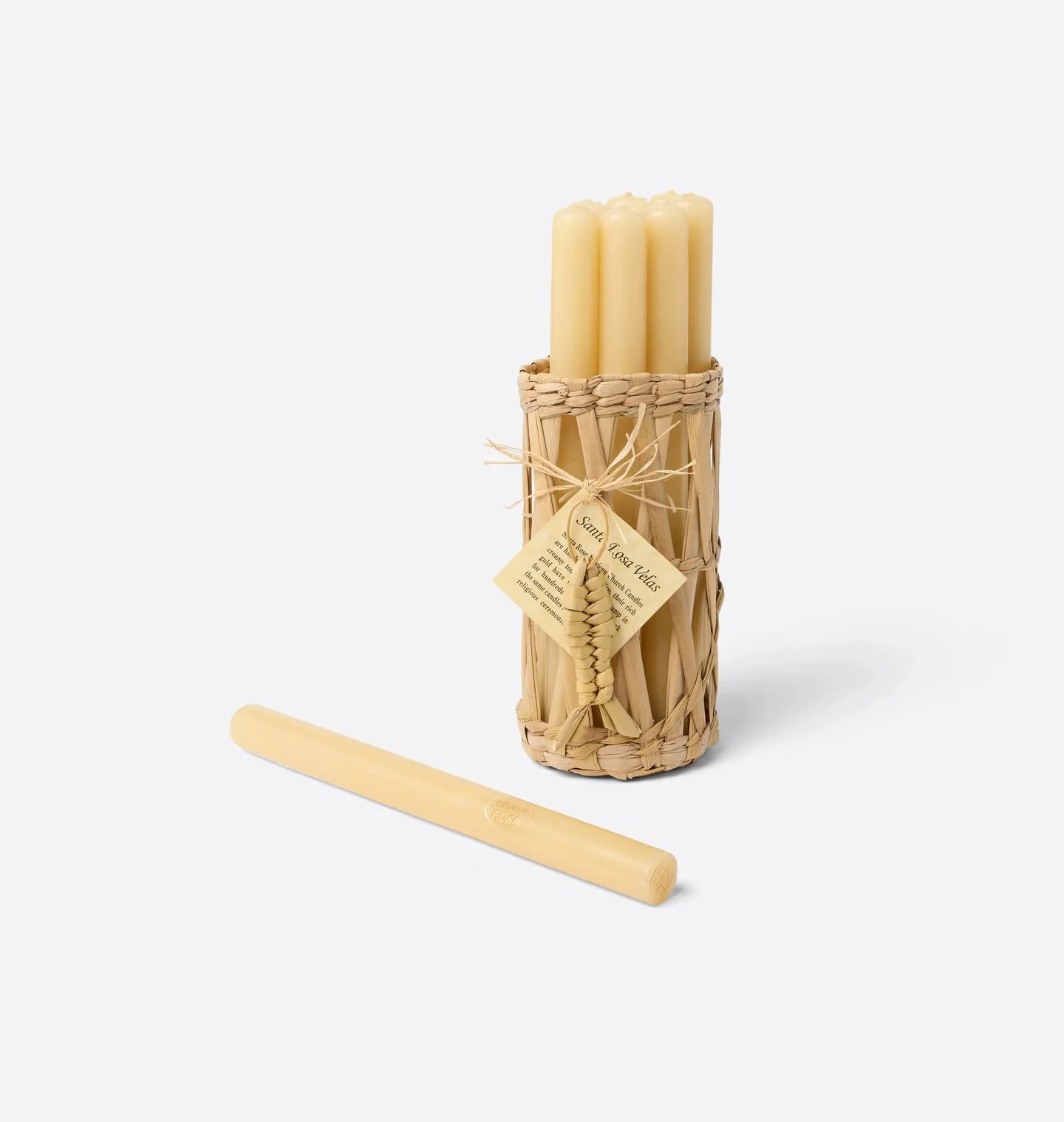Taper Candle Gift Basket