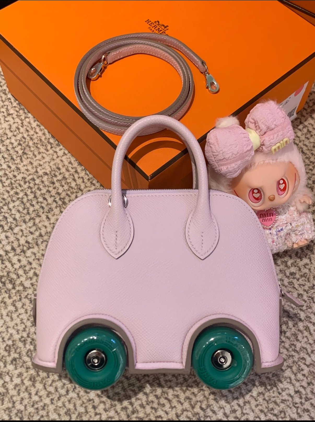 Hermes Bolide On the Wheels Bag