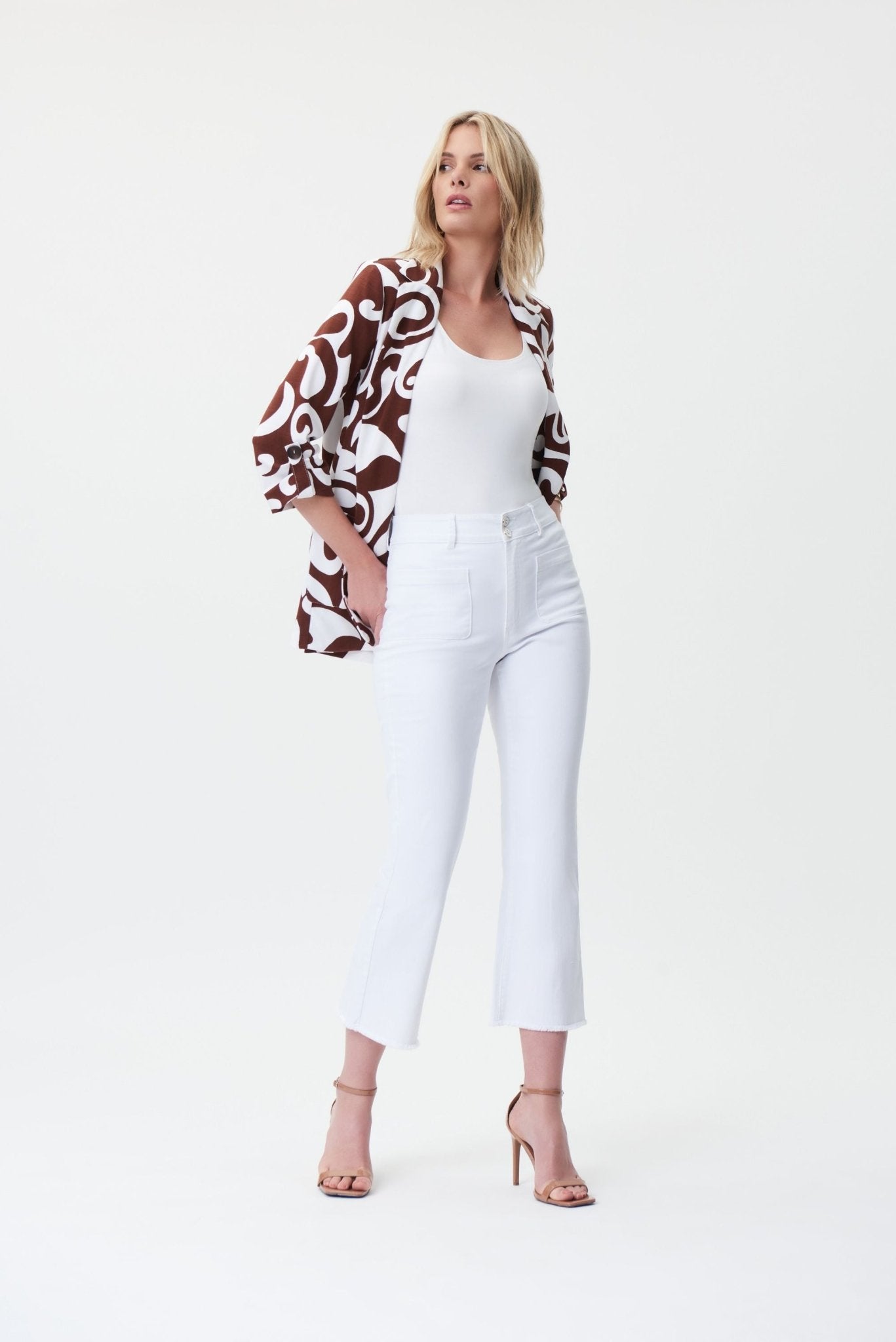 Vintage Flare Crop Pants