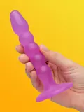 BASICS Ribbed Anal Starter Dildo 5 Inch