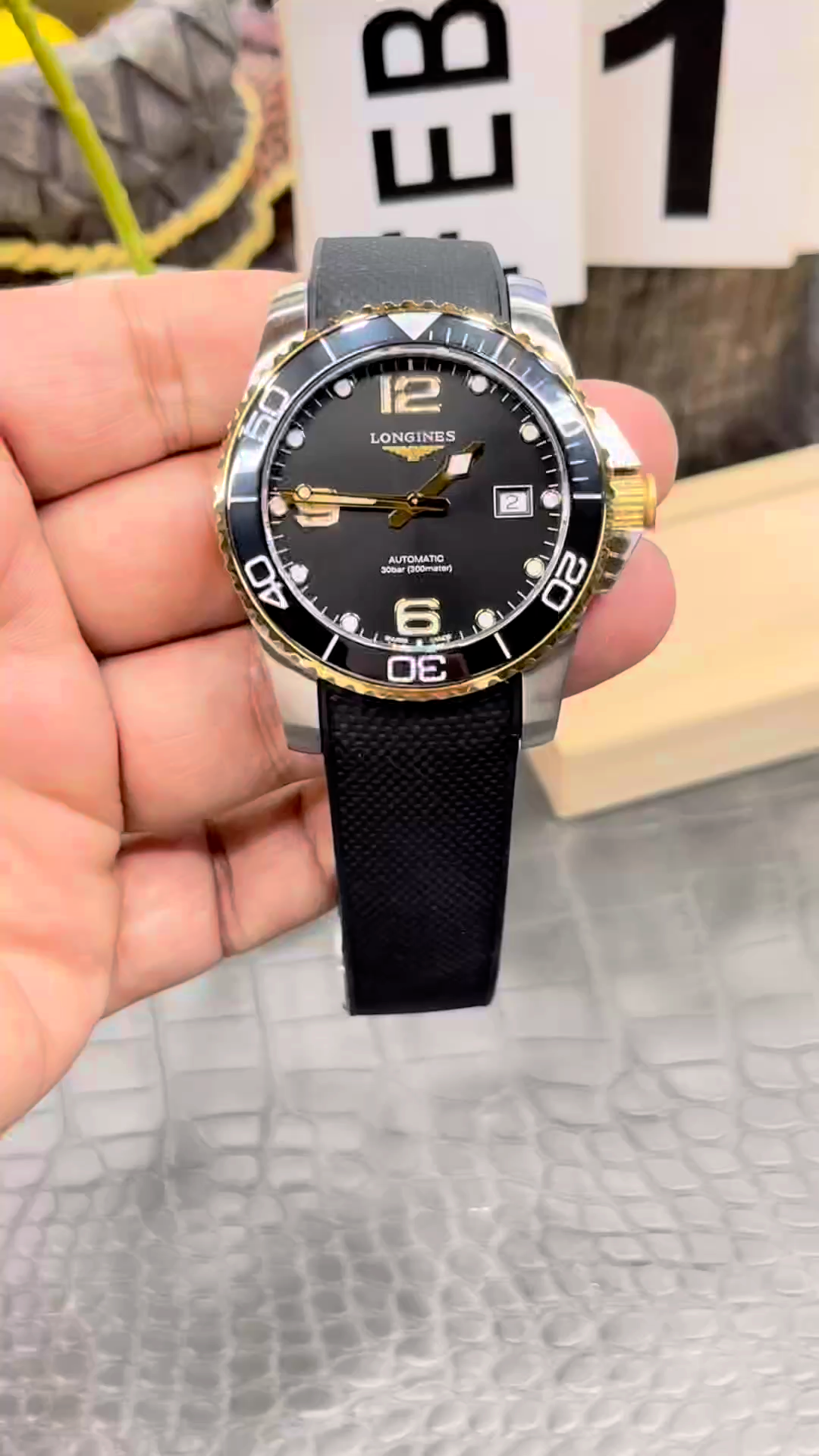 1:1 Clone Longines L3.781.3.56.9 HydroConquest Two-Tone Automatic 41MM