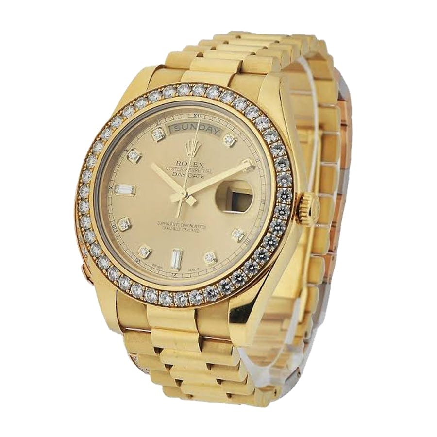 Rolex Day-Date Diamonds Gold Replica