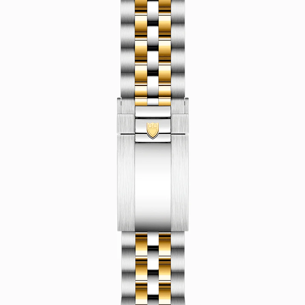 Black Bay 41mm S&G Silver Dial Automatic Men's Bracelet Watch
