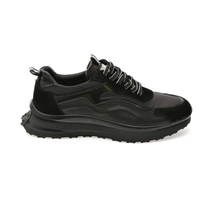 Pantofi sport GRYXX negri, ED002, din piele naturala