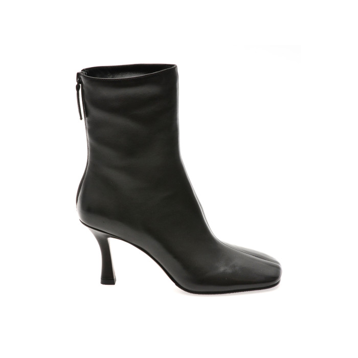Botine EPICA PREMIUM negre, 01422EB, din piele naturala