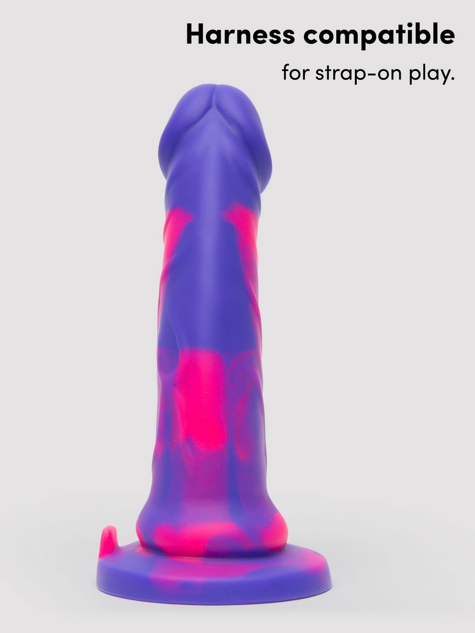 Lifelike Lover Luxe Realistic Multicoloured Silicone Dildo 7 Inch