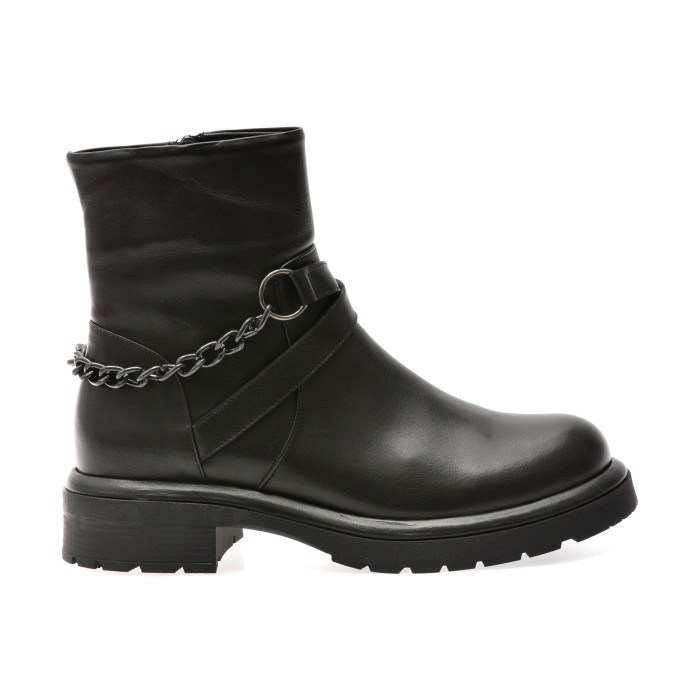 Ghete GRYXX negre, 1504146, din piele naturala
