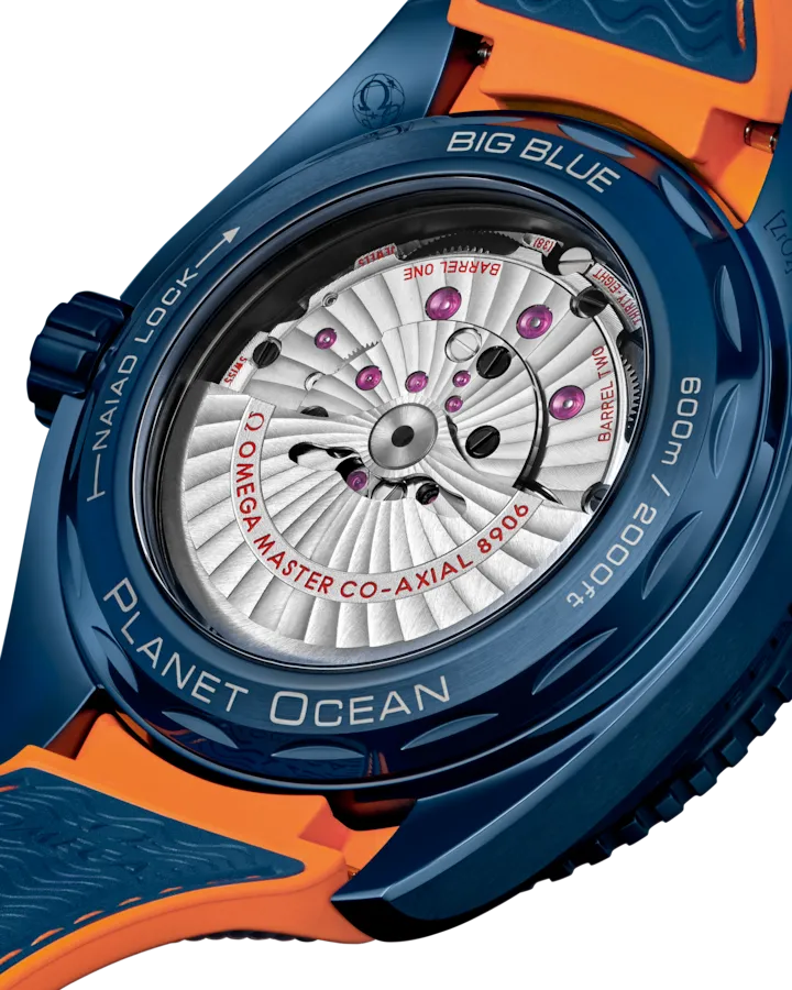 SEAMASTERPLANET OCEAN 600M45.5 MM, BLUE CERAMIC ON RUBBER STRAP